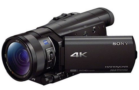 Sony camera FDR-AX-100. Used in the Studio's to make your recordings for on-line presentations